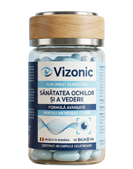 Cutia produsului Vizonic – capsule pentru confort vizual